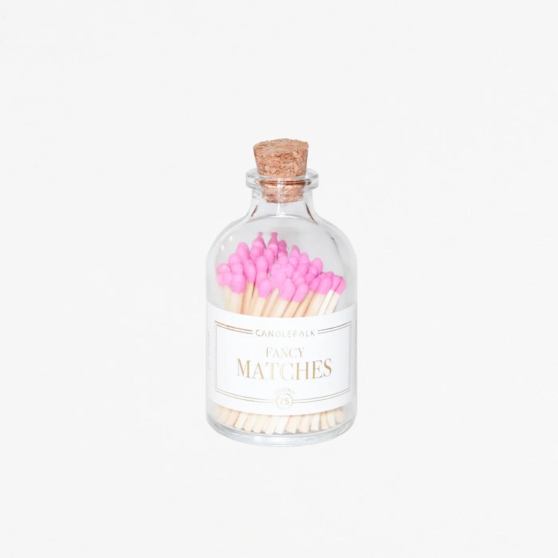 Apothecary Matches - Pink