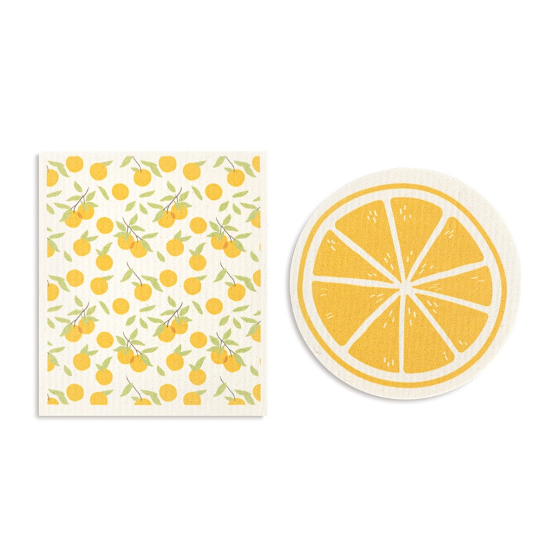 Citrus BioDishCloths Orange