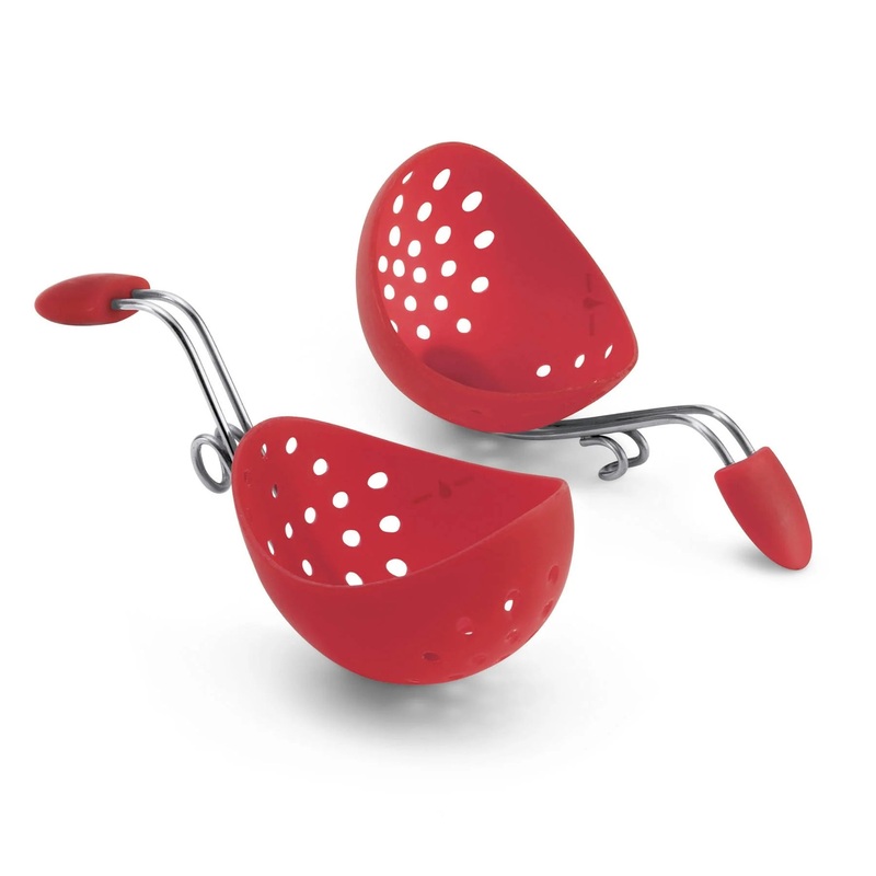 Cuisipro Egg Poacher Set Red
