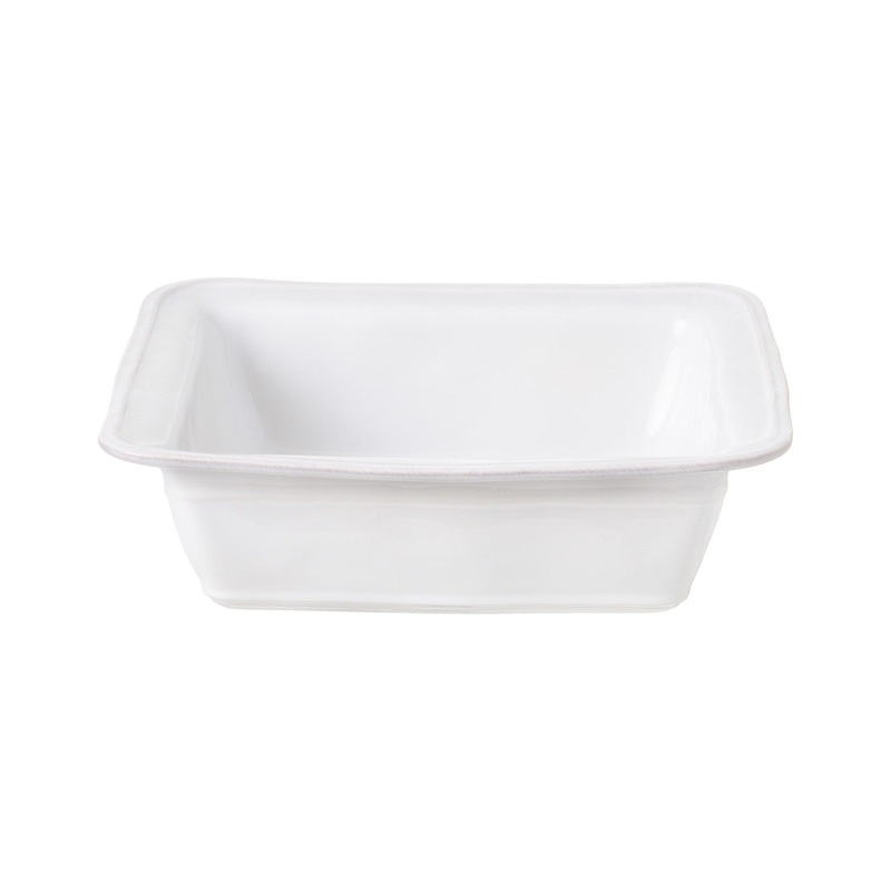 Fontana Rectangular Baker - Cloud White