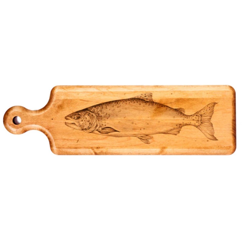 JK Adams Laura Zindel Artisan Maple Plank Serving Board