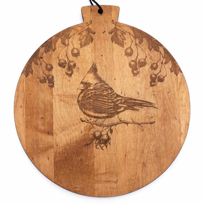 JK Adams Laura Zindel Artisan Round Serving Board