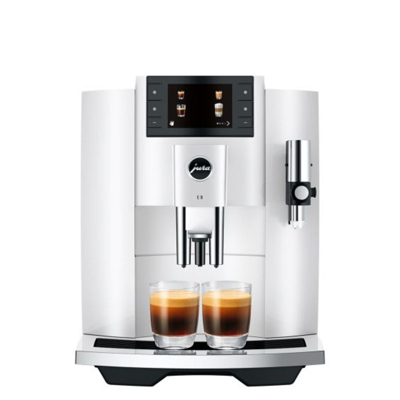 Jura E8 - Piano White