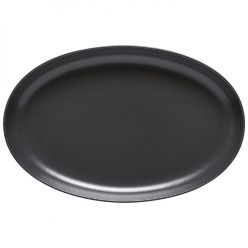 Pacifica Large Oval Platter - Seed Grey