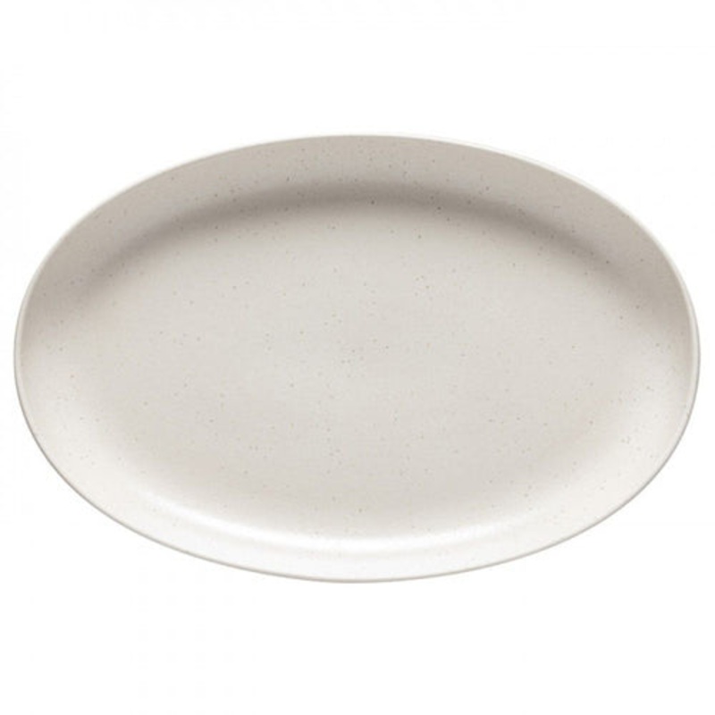 Pacifica Large Oval Platter - Vanilla