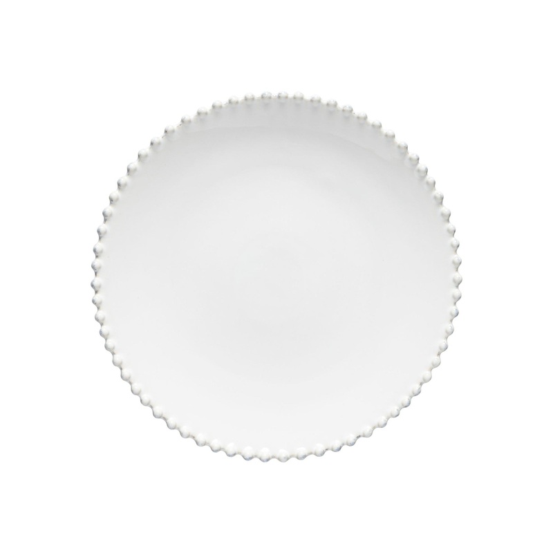 Pearl Dinner Plate - Cloud White
