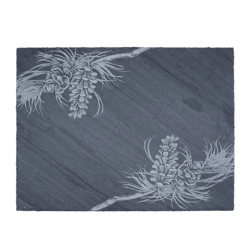 JK Adams Laura Zindel Slate Rectangle Serving Tray - Pine