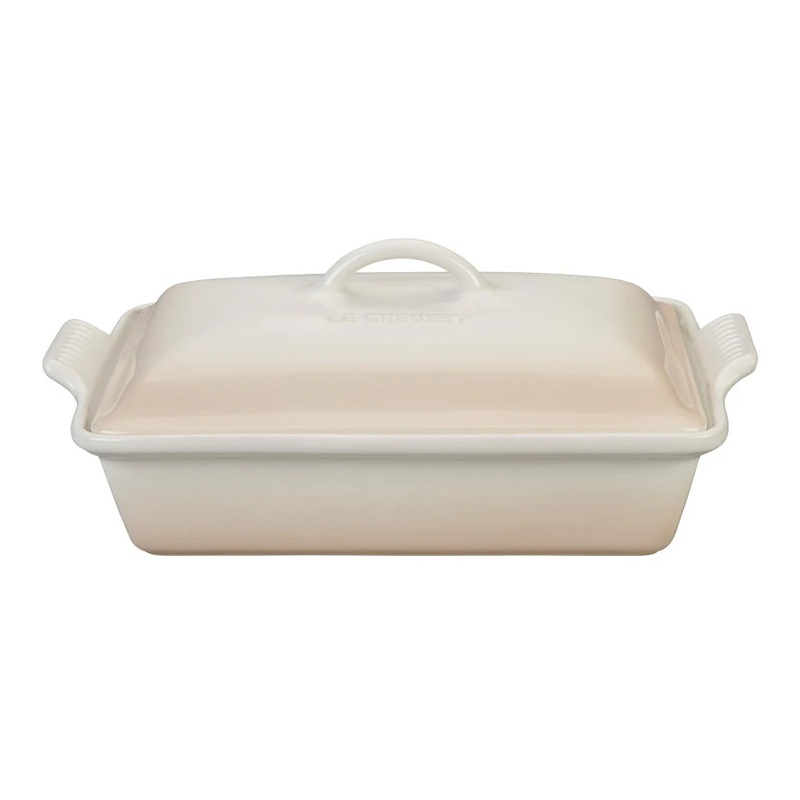 Le Creuset Heritage Rectangular Casserole 4 qt - Meringue