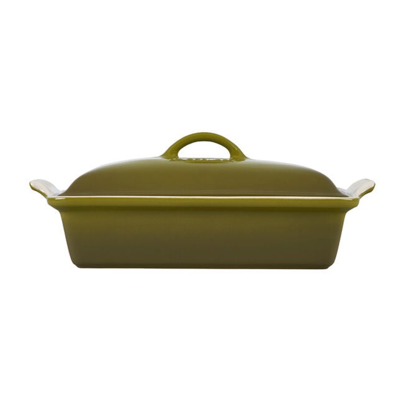 Le Creuset Heritage Rectangular Casserole 4 qt - Olive