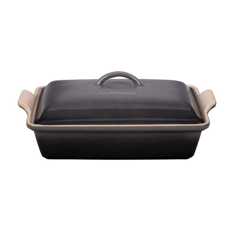 Le Creuset Heritage Rectangular Casserole 4 qt - Oyster