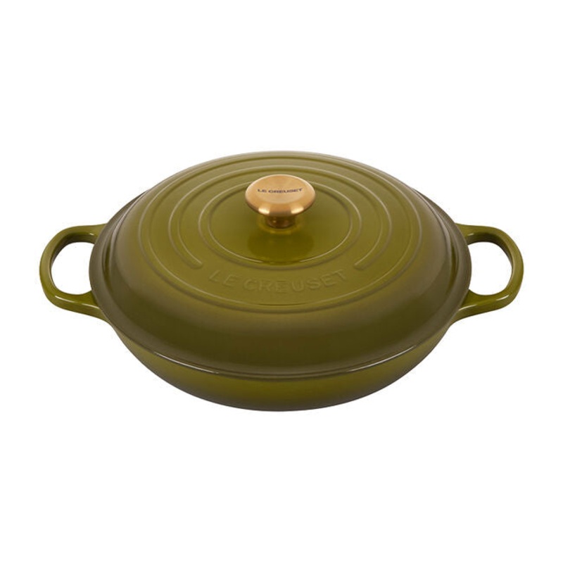 Le Creuset Signature Braiser 3.5 qt - Olive