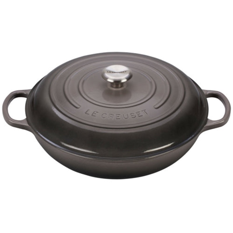 Le Creuset Signature Braiser 5 qt - Oyster