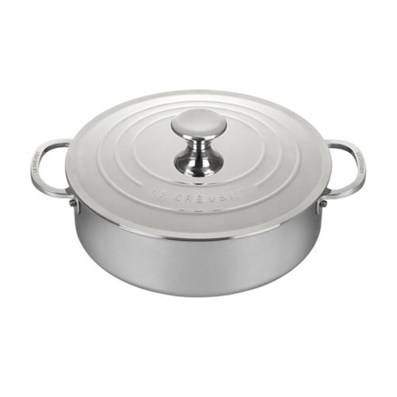 Le Creuset Stainless Steel Rondeau 4.5 qt