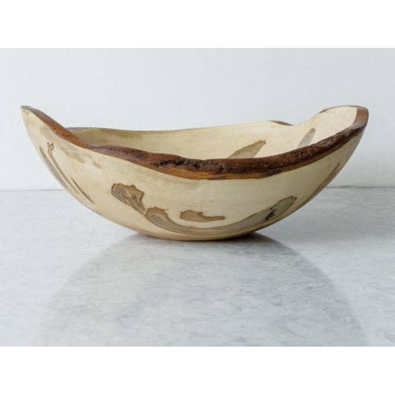 Peterman's 13" AMBROSIA MAPLE OVAL BOWL