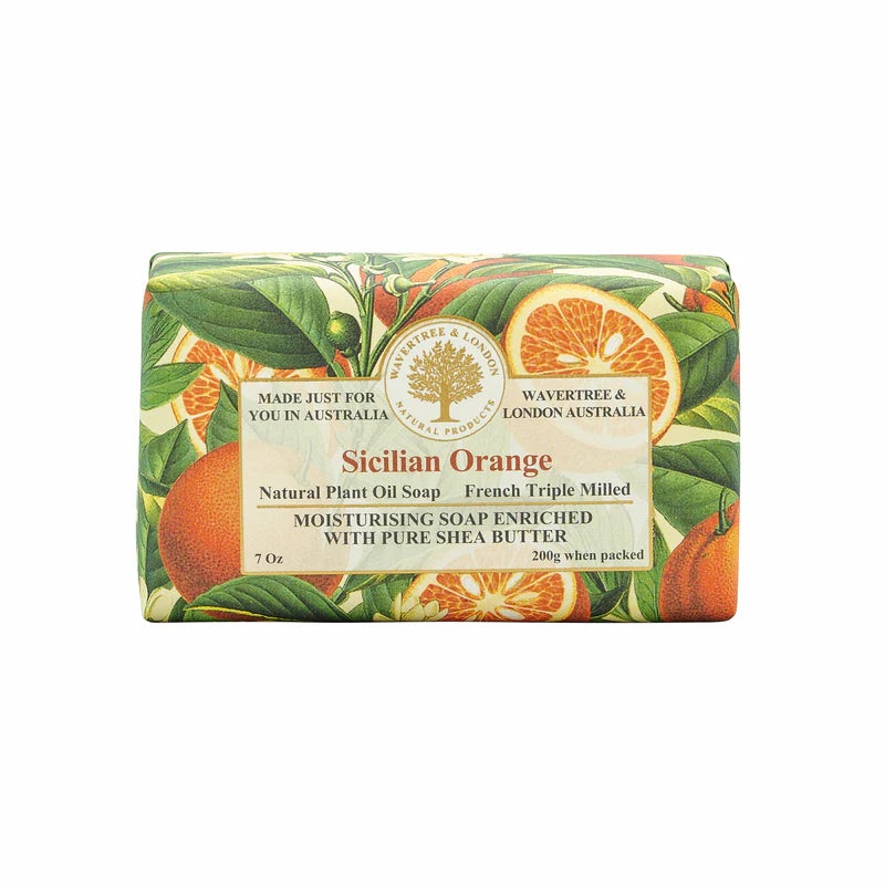 Wavertree & London Sicilian Orange Luxury Soap Bar