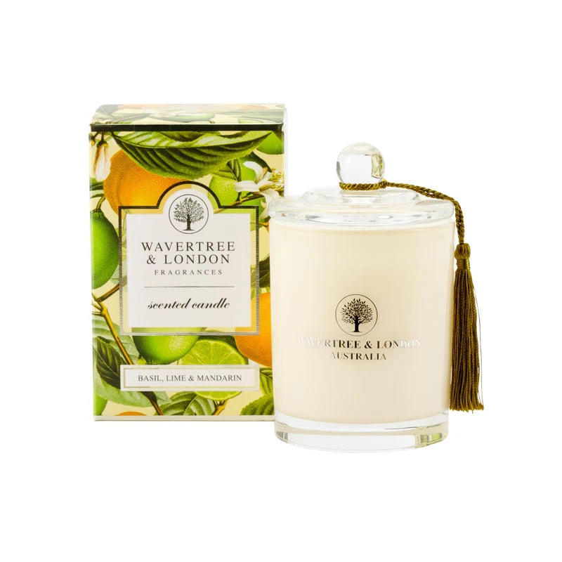 Wavertree & London Soy Candle - Basil, Lime & Mandarin