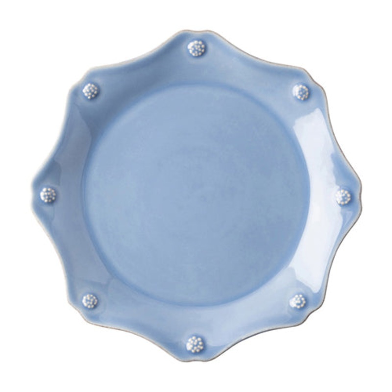 Juliska Berry & Thread Scalloped Dessert/Salad Plate - Chambray