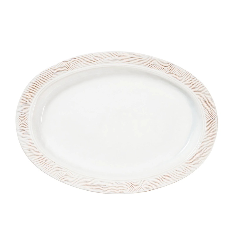 Juliska Blenheim Oak 18" Platter - Whitewash