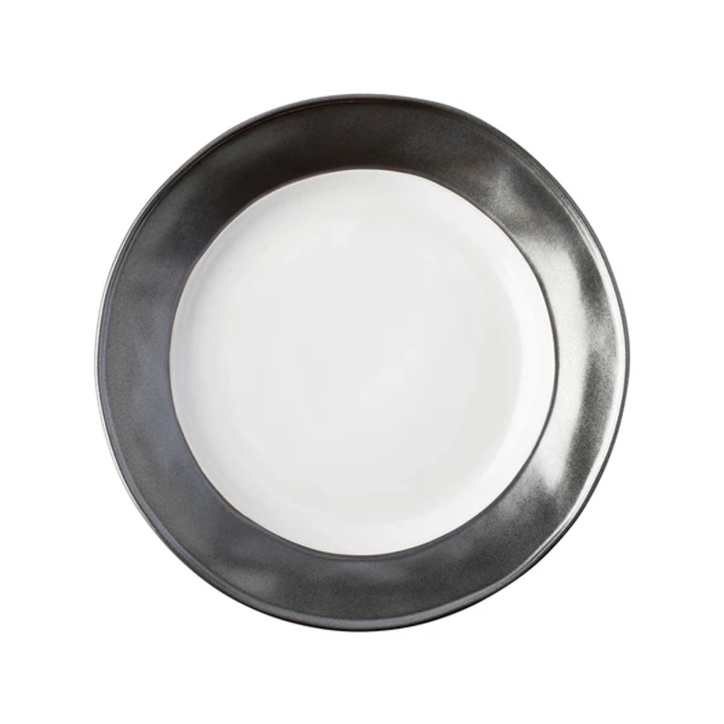 Juliska Emerson Desert/Salad Plate - White/Pewter