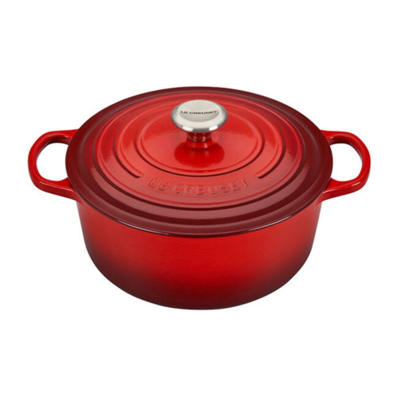 Le Creuset Signature Round Dutch Oven 5.5 qt - Cerise