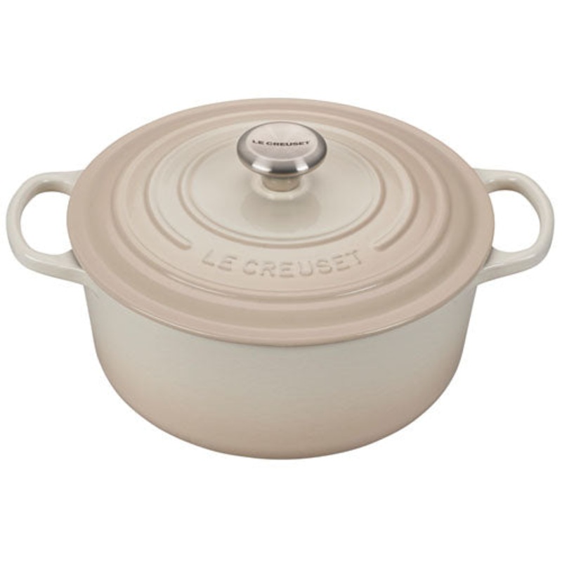 Le Creuset Signature Round Dutch Oven 5.5 qt - Meringue