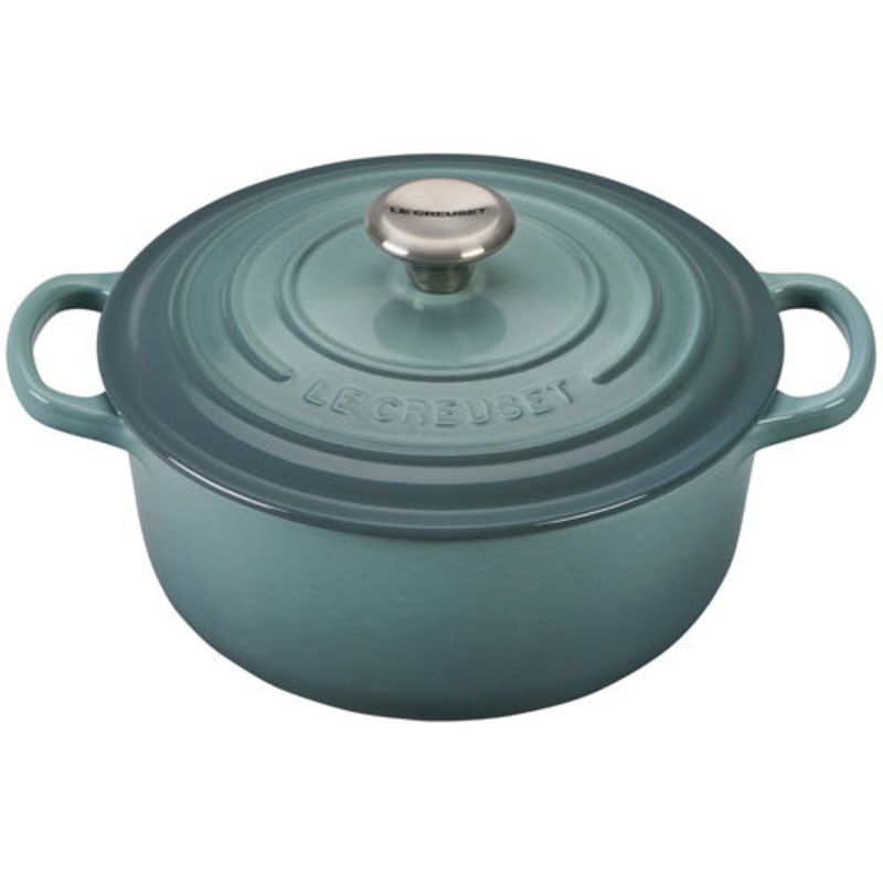 Le Creuset Signature Round Dutch Oven 5.5 qt - Sea Salt