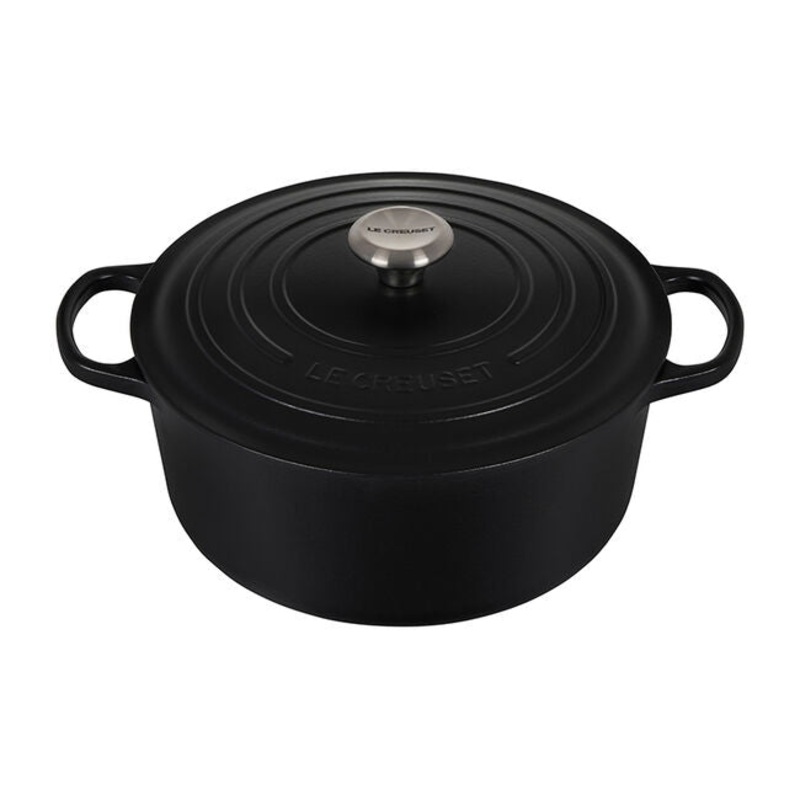 Le Creuset Signature Round Dutch Oven 7.25 qt - Licorice