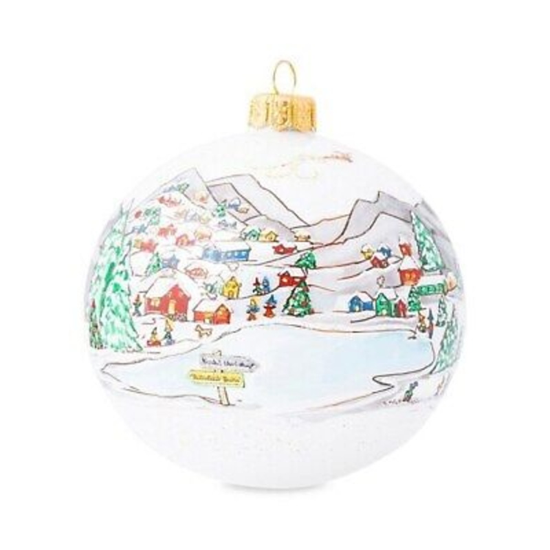 Juliska Berry & Thread North Pole Glass Ornament