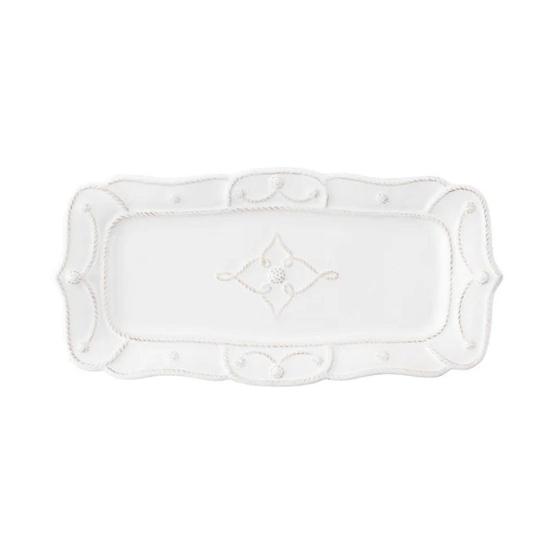 Juliska Jardins du Monde Hostess Tray - Whitewash