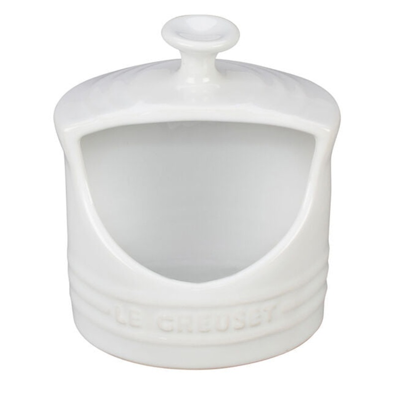 Le Creuset Salt Crock White