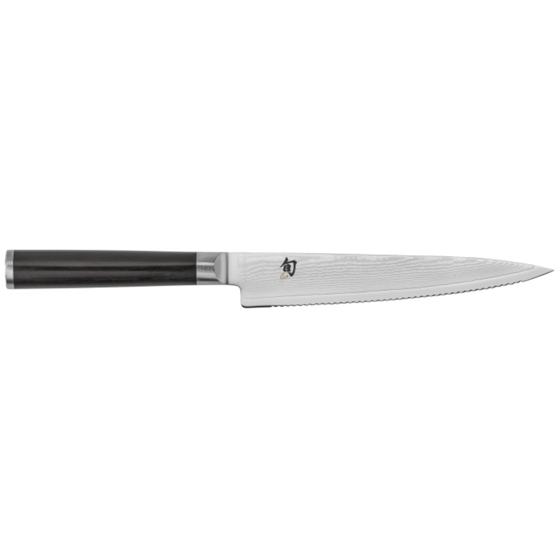 Shun Classic Serrated Utility Knife 6"