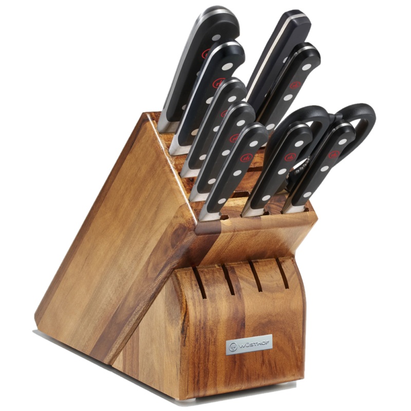 Wsthof Classic 11 Pc Acacia Block Set