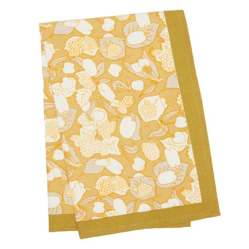Couleur Nature Forest Harvest Grey & Mustard | Tea Towel