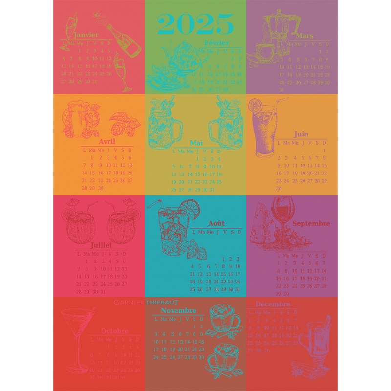 Garnier Thiebaut 2025 Celebration Kitchen Towel
