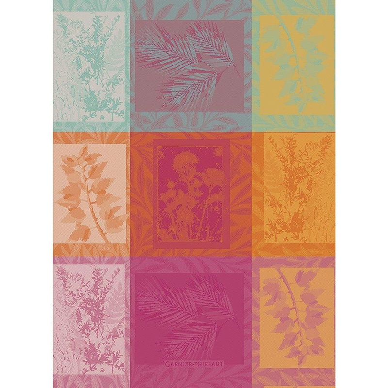 Garnier Thiebaut Mille Vegetaux Jacquard Kitchen Towel