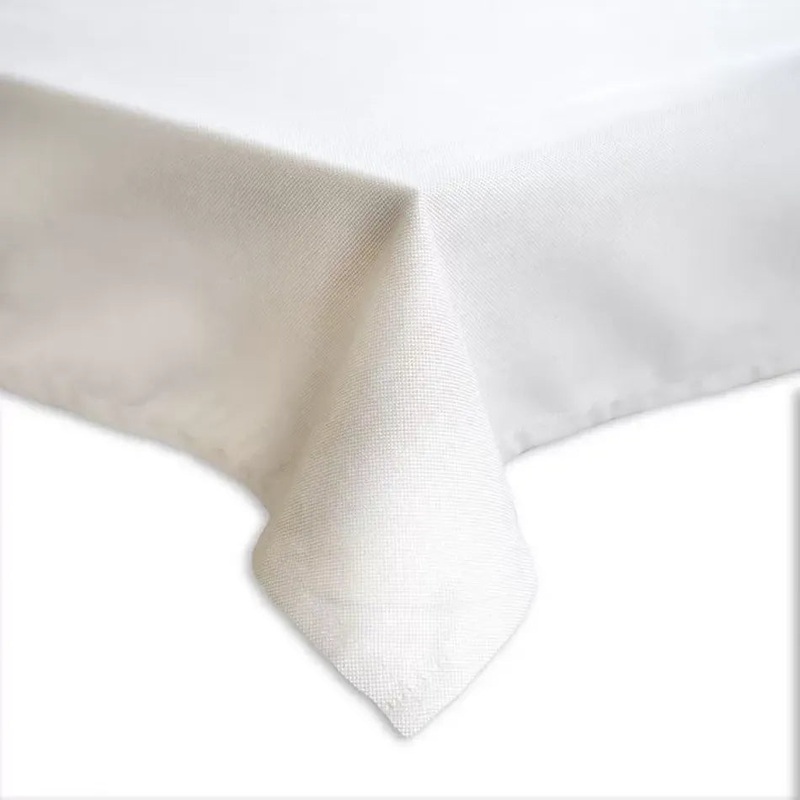 Garnier Thiebaut Natte Ivoire Tablecloth 72x72
