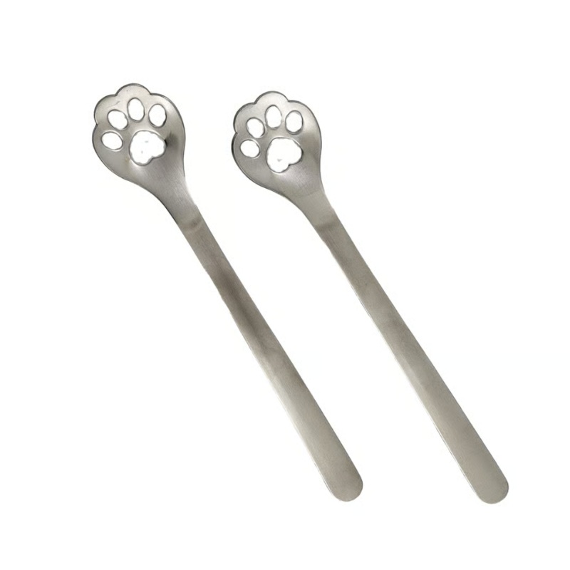 Paw Print Baking Spoons