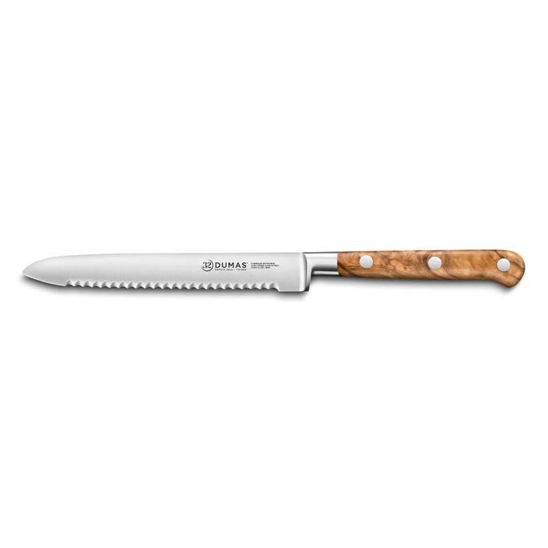 32 Dumas Serrated Utility Knife 5"