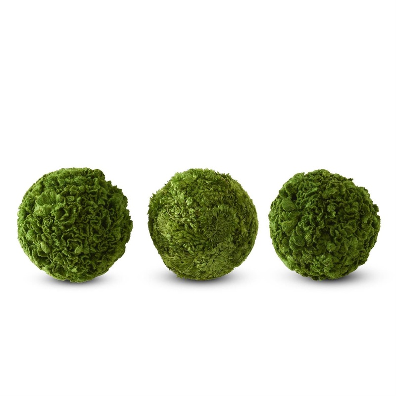 Assorted Faux Moss Filler Balls