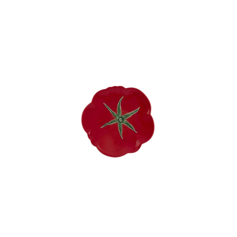 Bordallo Pinheiro Tomato Dessert Plate - 8"