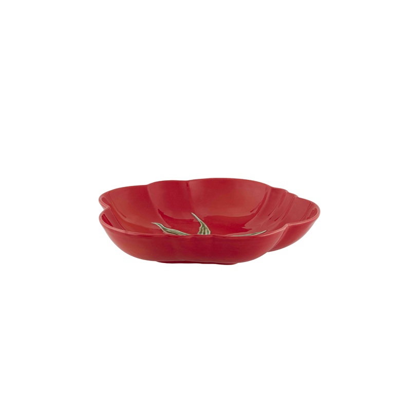 Bordallo Pinheiro Tomato Pasta Plate - 9"