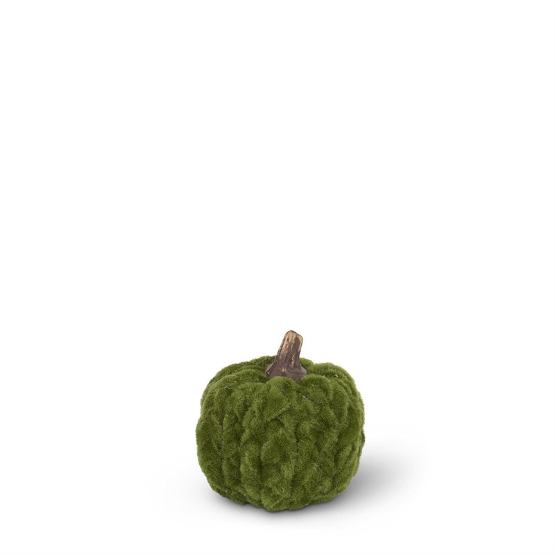 Braided Filler Pumpkin 2.75" Green