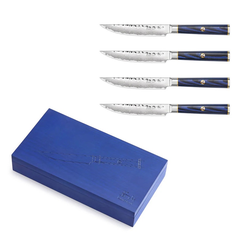 Cangshan KITA Series 4-Piece Fine Edge Steak Knife Set