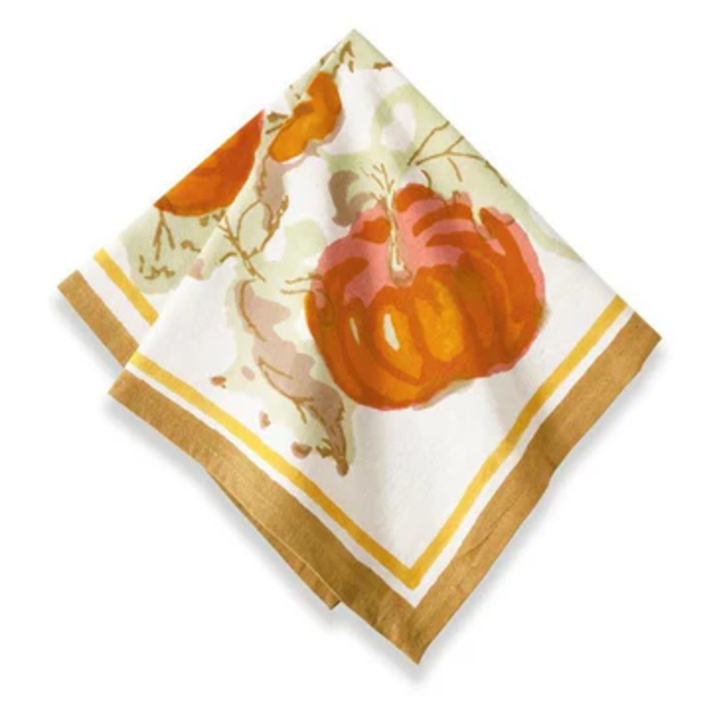 Couleur Nature Pumpkin Orange & Mustard | Napkin
