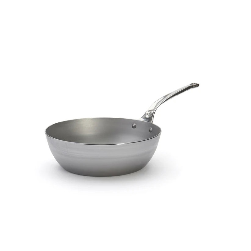 deBuyer MINERAL B PRO Carbon Steel Country Fry Pan - 11"