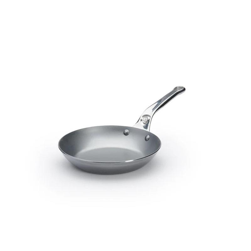 deBuyer MINERAL B PRO Carbon Steel Fry Pan - 8"