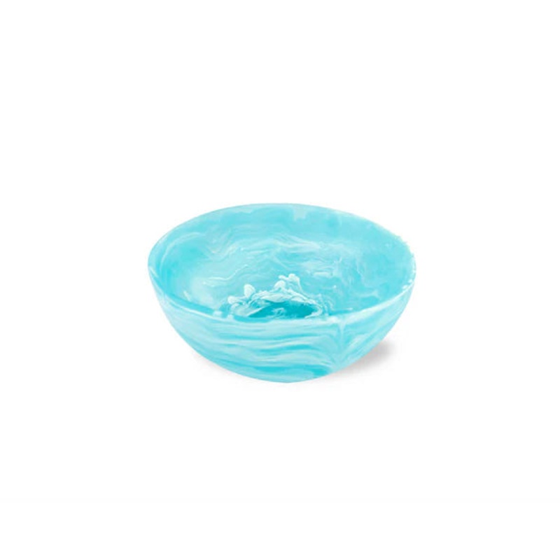Nashi Classical Wave Bowl Small - Aqua Swirl
