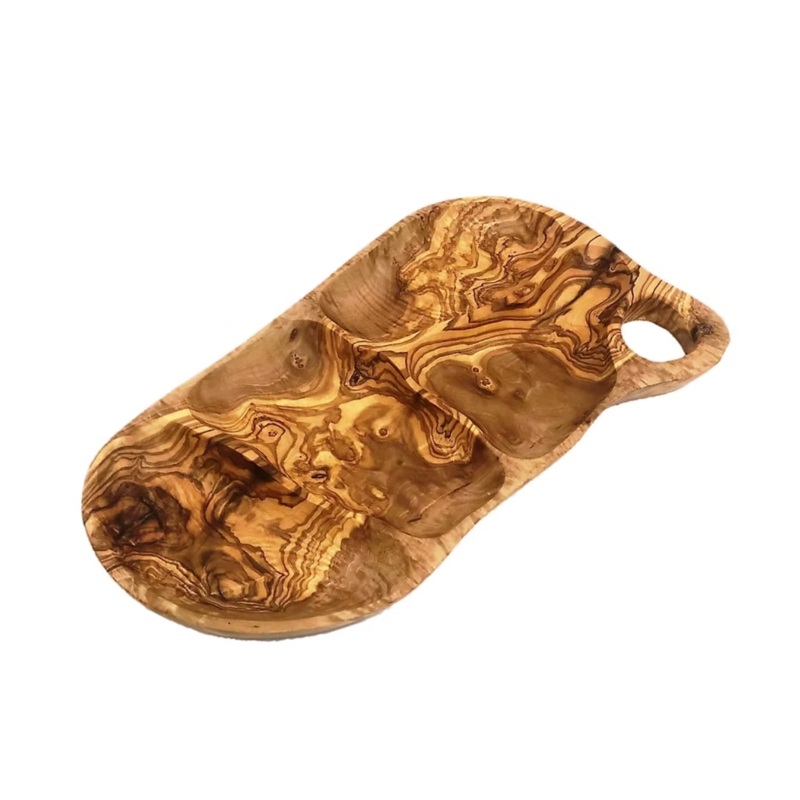 Natural Olivewood Appetizer Tray