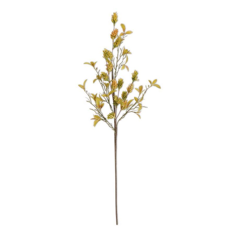 Orange & Green Hops Stem 32"
