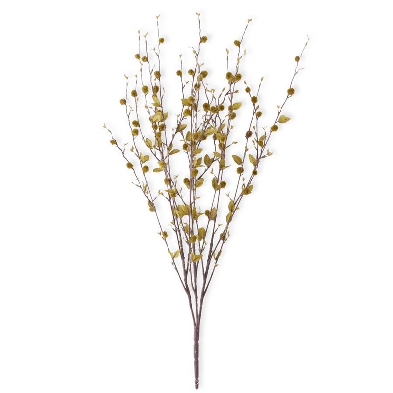 Pussy Willow Spray w/Mini Foliage 28" Green